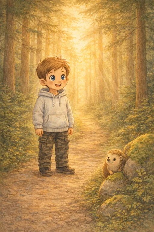 Ellis and the Hedgehog's Forest Adventure